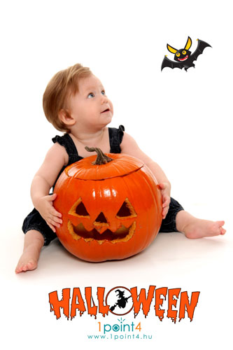 halloween babafotózás